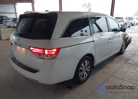 2015 Honda Odyssey Ex-L из США, поврежденный, VIN 5FNRL5H67FB103687